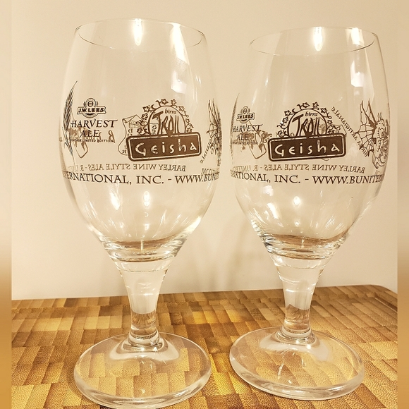 Belgian Ale Collector Chalice {B. United International} x2 - Picture 8 of 8